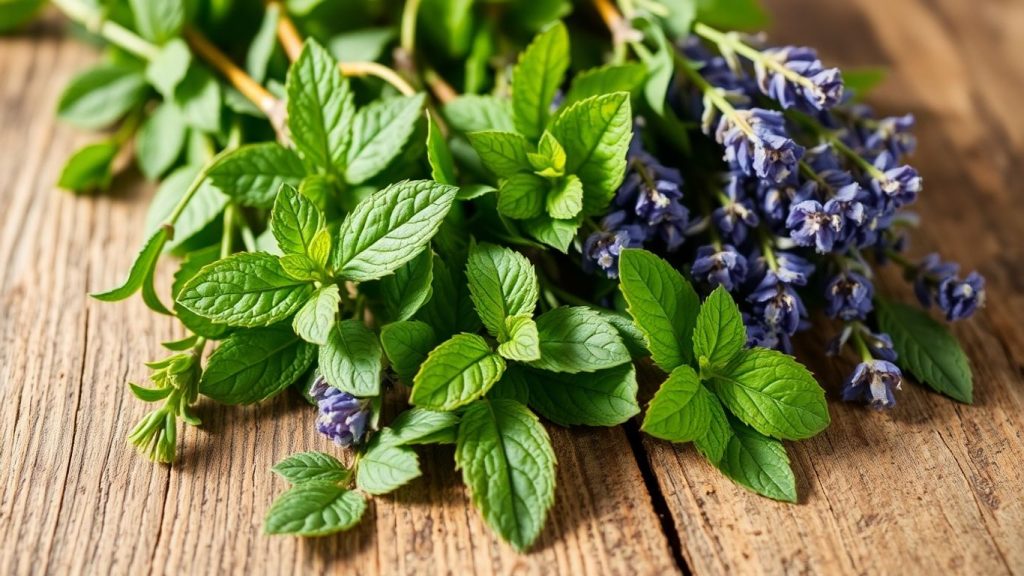 Herbal remedies for natural pain relief.